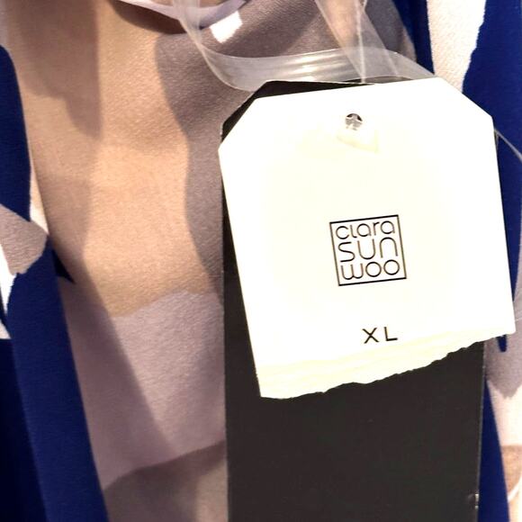 NWT Clara Sun Woo Grecian Halter Pocket Jumpsuit size X-Large - Picture 8 of 10